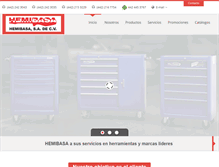 Tablet Screenshot of hemibasa.com.mx